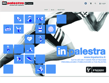Tablet Screenshot of inpalestra.it